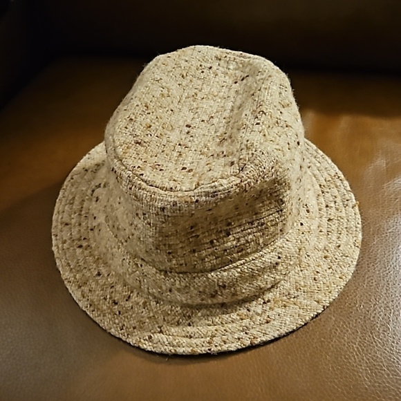 VTG DAVID HANNA & SONS LTD Genuine Donegal Tweed Wool Irish Grandpa Hat